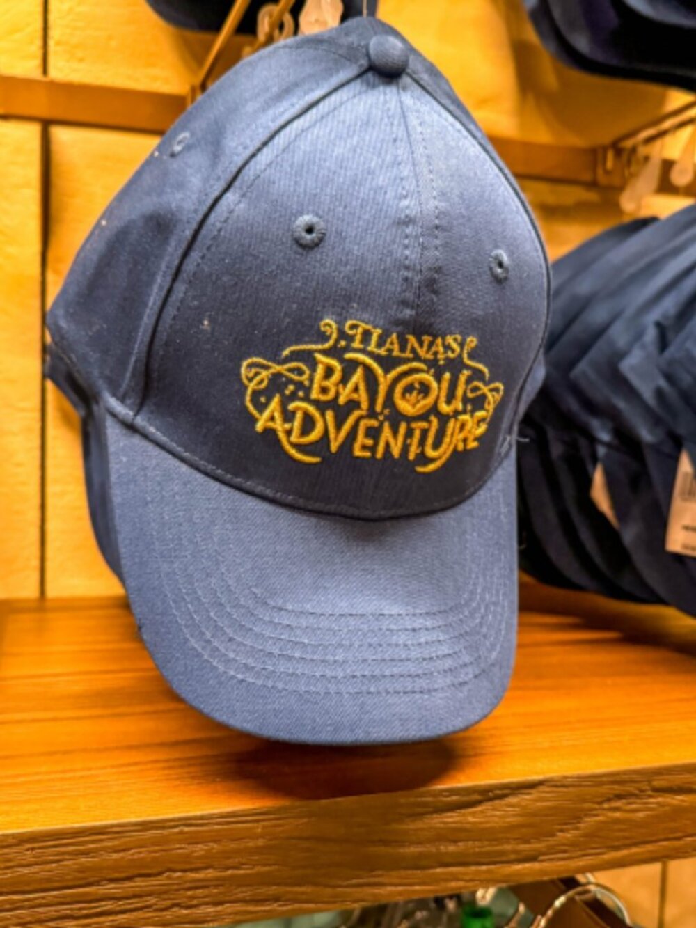 Disney Parks Tiana's Bayou Adventure Blue Adjustable Baseball Cap